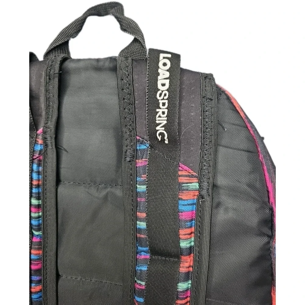 Girls Adidas Laptop Bag Backpack With Side Pockets And Adjustable Straps